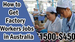 FACTORY WORKER JOB IN AUSTRALIA 2022
