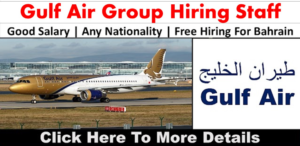Gulf Air Hiring Staff In Bahrain 2022