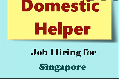 DOMESTIC HELPER JOB IN SINGAPORE
