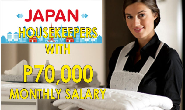 HOUSEKEEPER JOB IN JAPAN 2022