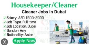 Housekeeping Jobs In Dubai Abu Dhabi & Sharjah